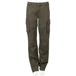 Ladies Heritage Cargo Trousers Fatigue Front